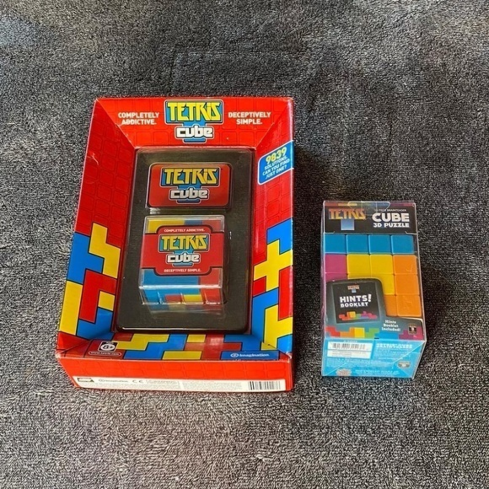 * Rare‎ * NWT Special Tetris bundle cube & 3D puzzle